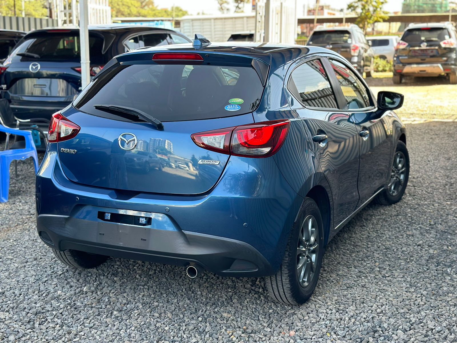 Mazda Demio 2017 Blue