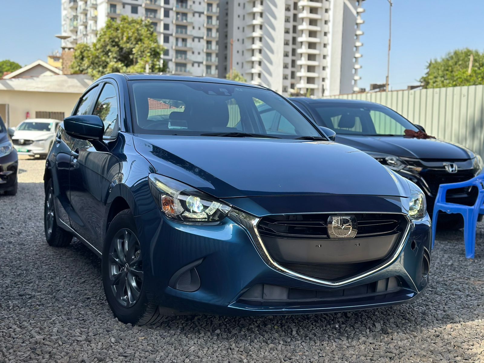 Mazda Demio 2017 Blue